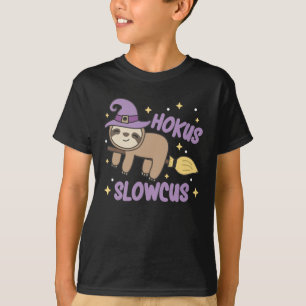 Camiseta Hokus Slowcus - Figurino de Halloween da Bruxa Cul