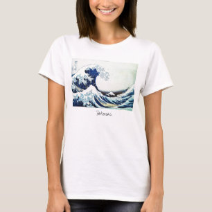 Camiseta Hokusai.