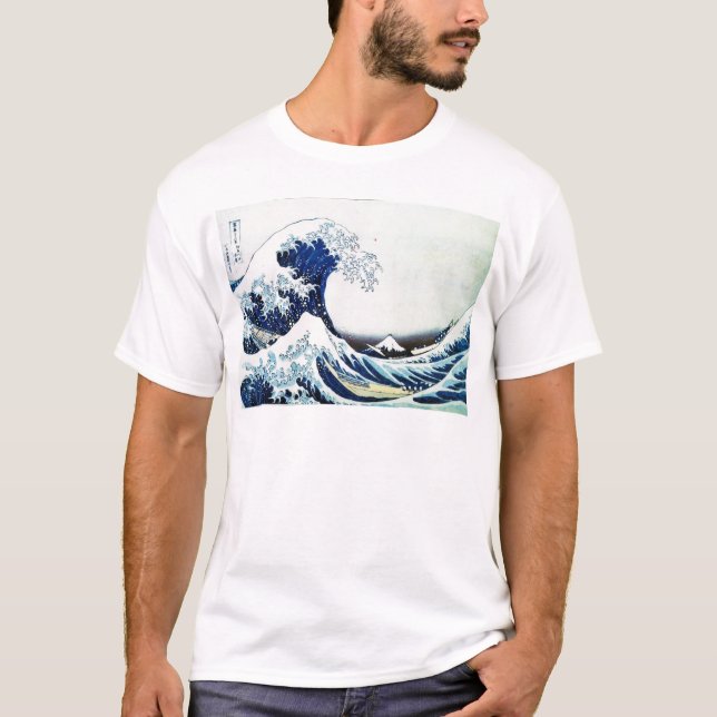 Camiseta Hokusai. (Frente)