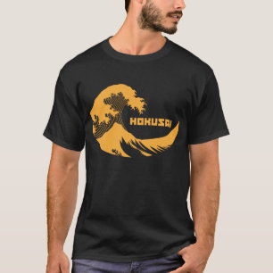 Camiseta Hokusai - a grande onda