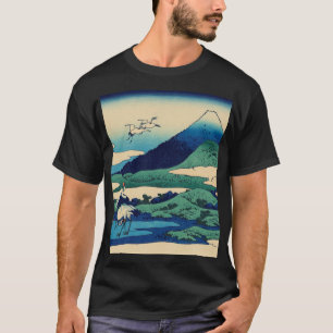 Camiseta Hokusai Katsushika - Umezawa Na Província De Saga