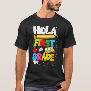 Camiseta Hola - Escola Espanhola de Professores do 1º ano