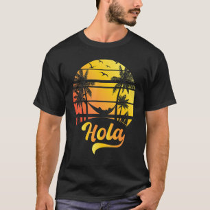 Camiseta Hola Praias Férias de Verão Matando Mulheres Homen