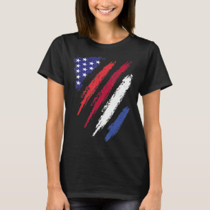 Camiseta Holanda American Grown Flag USA Patriot Herita