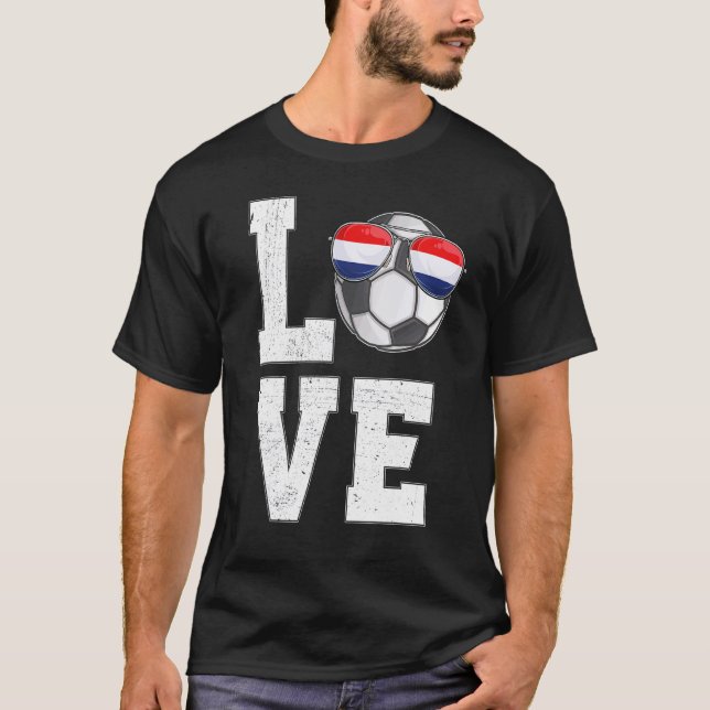 Camiseta Holanda Amor Ventilador Holandês (Frente)