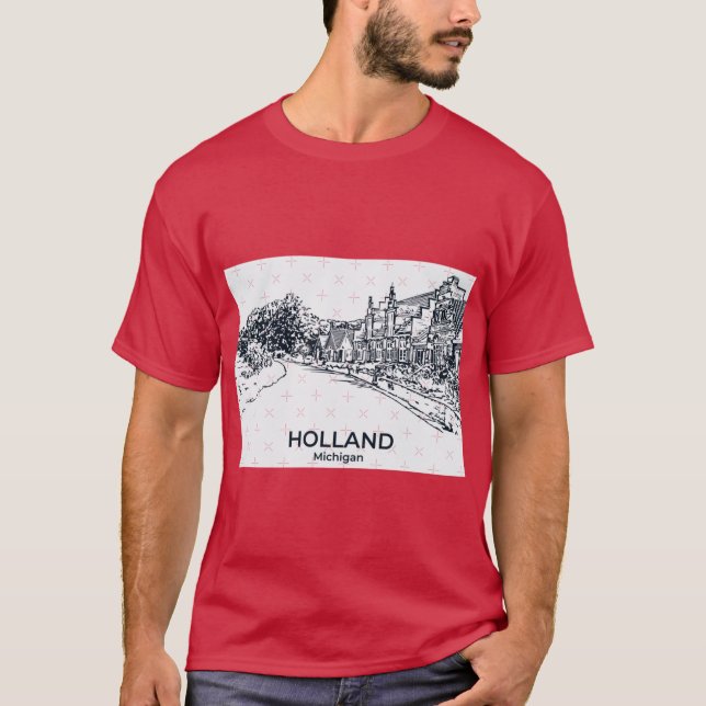 Camiseta Holanda Michigan (Frente)