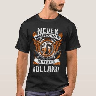 Camiseta HOLANDA - Nunca Subestime Personalizado