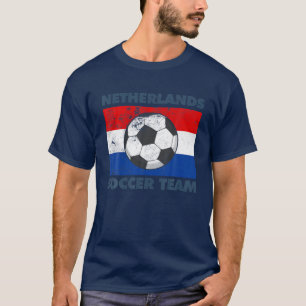 Camiseta Holanda Soccer Team Flag 2022 Supporter Dutch