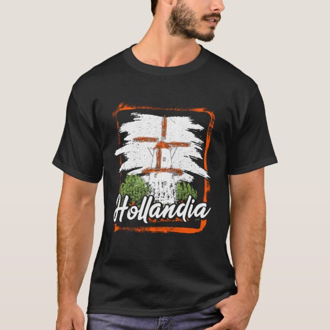 Camiseta Holandês - Amesterdã (Frente)