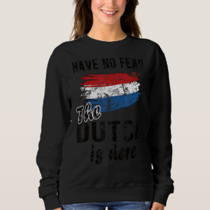 Camiseta Holandês Está Aqui Bandeira Holandesa Raízes Holan