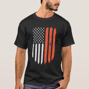 Camiseta Holandês Flag American Netherlands Root Pai Gift H