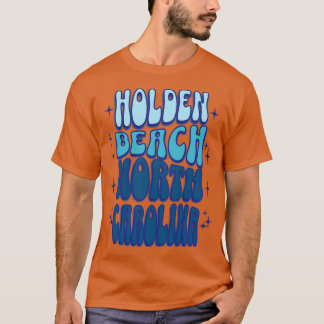 Camiseta Holden Beach North olina Summertime Stars 1