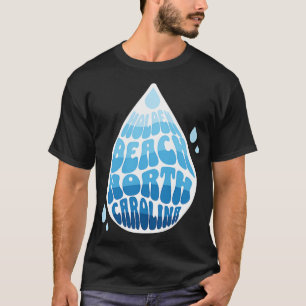 Camiseta Holden Beach North olina Water Drop