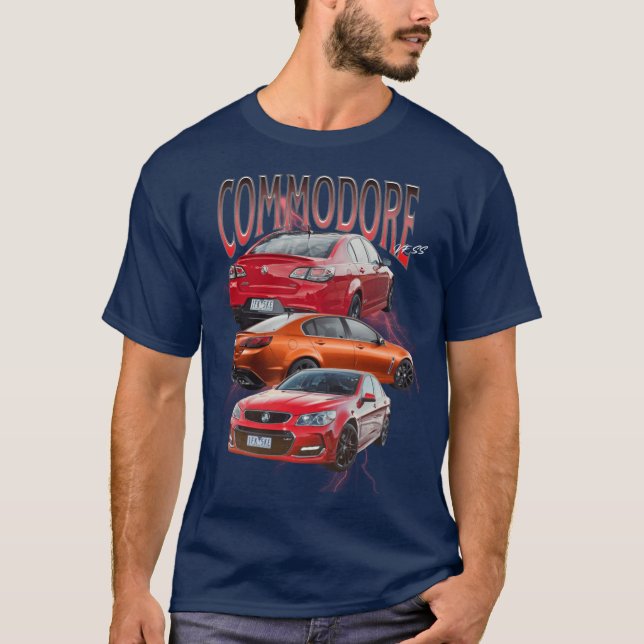 Camiseta Holden VF Commodore SS Design Vintage (Frente)