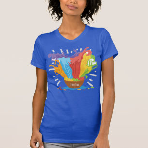Camiseta Holi Bowl com pó