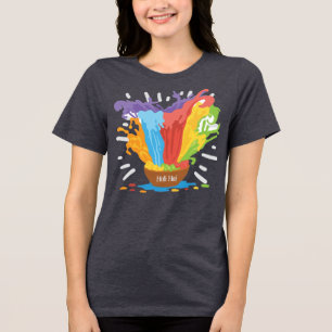 Camiseta Holi Bowl com pó