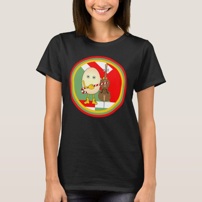 Camiseta Holiday Cello (Frente)