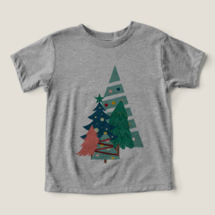 Camiseta Holiday Evergreens Design