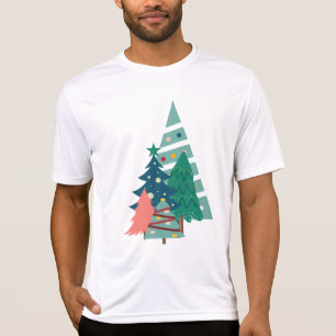 Camiseta Holiday Evergreens Design