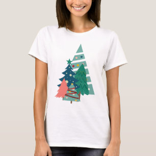 Camiseta Holiday Evergreens Design