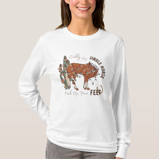 Camiseta Holiday Horse (Frente)