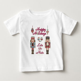 Camiseta Holiday Nutcracker deixa Loucos irem