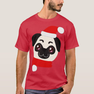 Camiseta Holiday Pug
