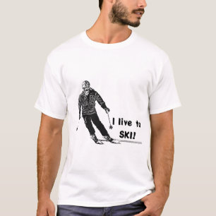 Camiseta Holiday Skier - Esqui Descida