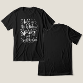Camiseta Holiday Sparkle Switched On