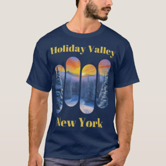 Camiseta Holiday Valley ski New York 4