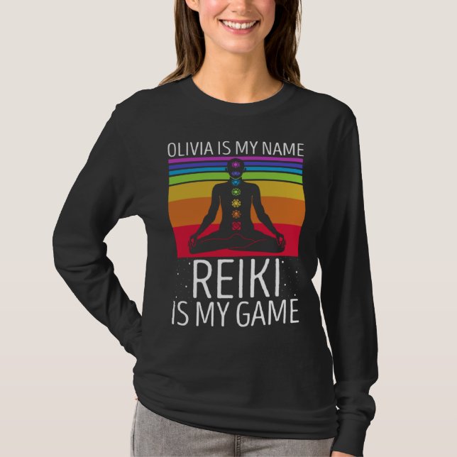 Camiseta Holistic Reiki Quote for Reiki Meowster and Reiki  (Frente)