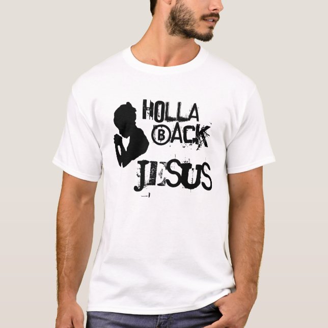 CAMISETA HOLLA JESUS TRASEIRO (Frente)