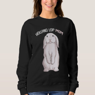 Camiseta Holland Lop Bunny Rabbit Mãe Mulheres