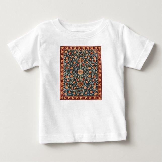 Camiseta Holland Park Design (por William Morris) (Frente)
