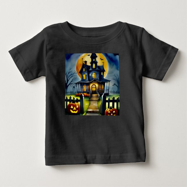 Camiseta Hollow e Lua Assombrados (Frente)