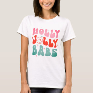Camiseta Holly Jolly Babe
