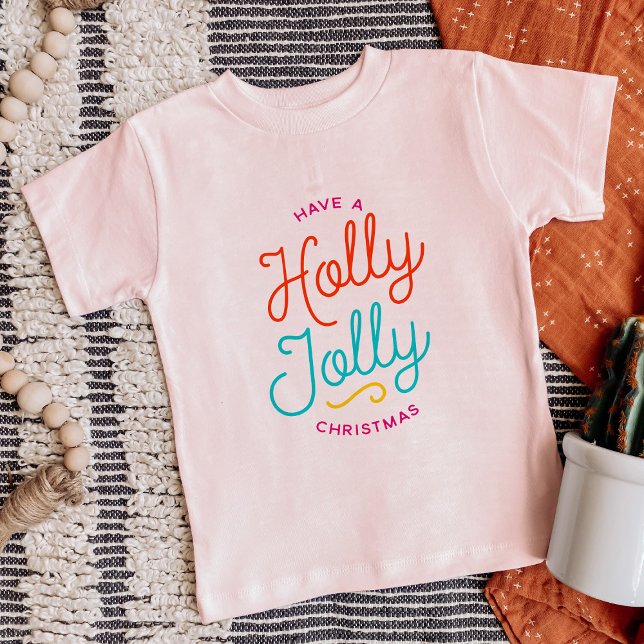 Camiseta Holly Jolly Christmas (Criador carregado)