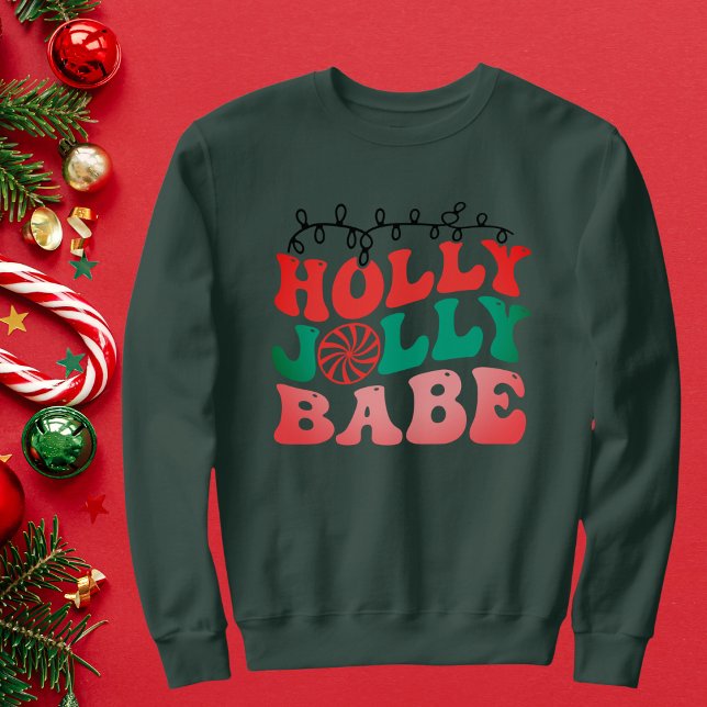 Camiseta Holly Jolly Christmas (Criador carregado)