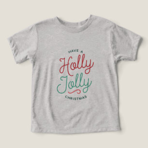 Camiseta Holly Jolly Christmas