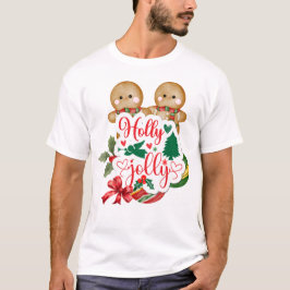 Camiseta Holly Jolly Gingerpão