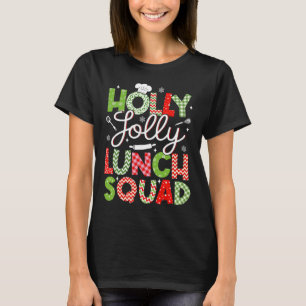 Camiseta Holly Retro Jolly Lunch Squad Cafeteria Lady