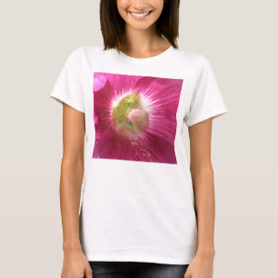 Camiseta Hollyhock Deep Pink Ladies T Shirt