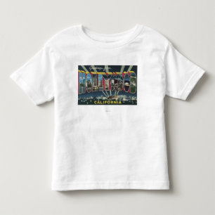 Camiseta Hollywood, cenas da letra de CaliforniaLarge