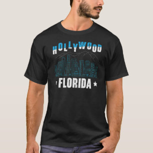 Camiseta Hollywood Florida American Vacs Viagem Tou