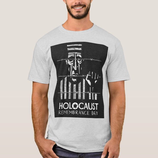 Camiseta Holocausto Relembra o Dia da Prisioneira (Frente)