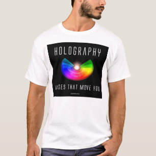 Camiseta Holografia. Imagens que o movem. (2b)