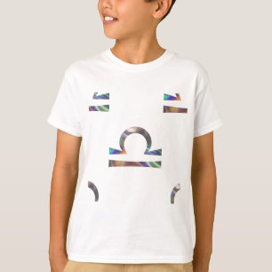 Camiseta holograma Libra