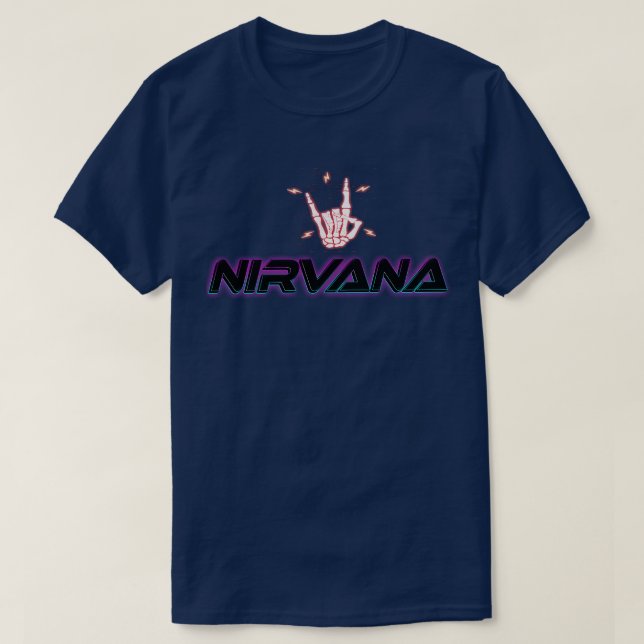 Camiseta holotren nirvana (Frente do Design)