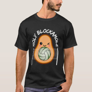 Camiseta Holy Blockamole Funny Volleyball Player Blocker Vo