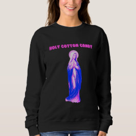 Camiseta Holy Cotton Candy Vierge Marie Rose et Bleue
